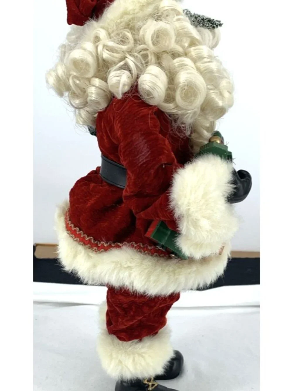 Black Santa Figurine Train 15